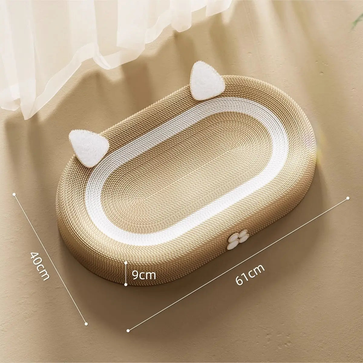 Wooden Cat Scratching Pads Large Household Pet Furniture Cat And Dog Sleeping Bed Wear Resistant Items Pet Toys Pet Supplies