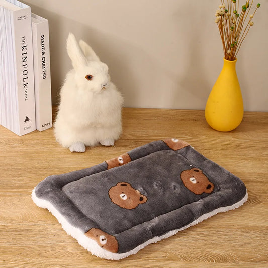 Rabbit Chinchilla Bed Mat House Nest Hamster Accessories Small Animal Guinea Pig Hamster Bed House Winter Warm Squirrel Hedgehog