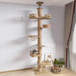 Cat Supplies Wooden Cats Tree House Cat Toys Kitten Climbing Scratching Tower Multifunction Pet Furniture Cat Climbing Frame