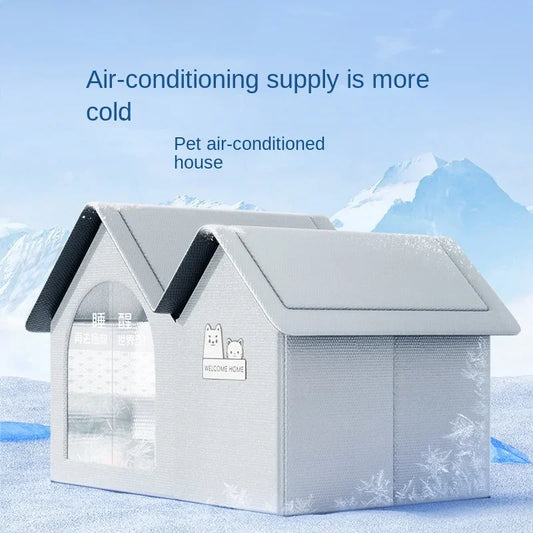 Cat Air Conditioning House Summer Cat Cooling Tool Nest Dog Ice House Dog Four Seasons Cat Pet Ice House